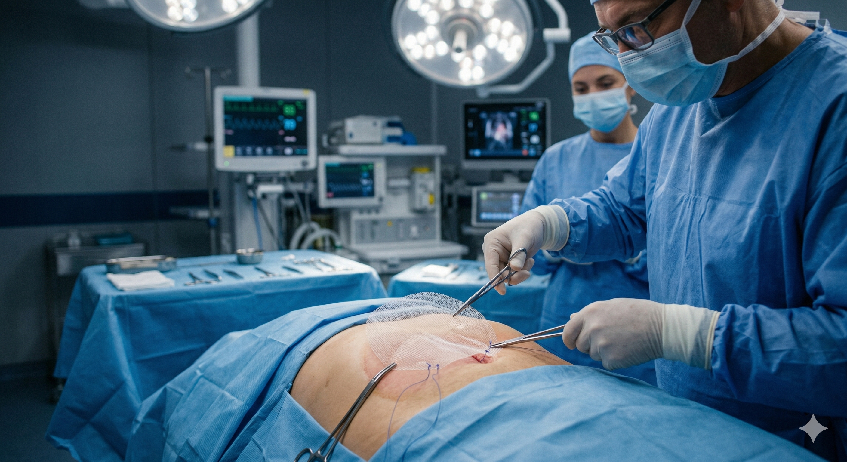 Reparación de hernias